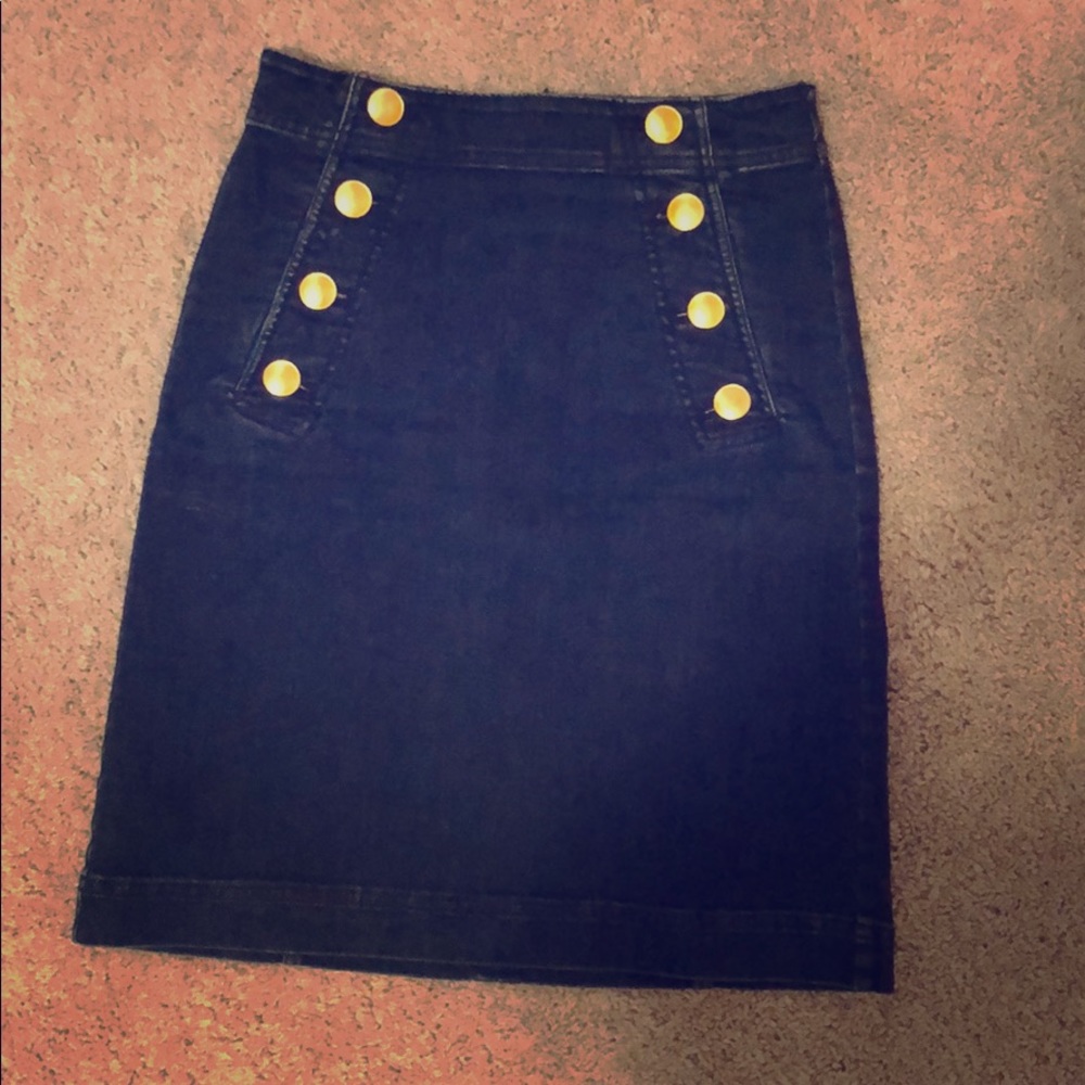 Cute denim skirt from Ann Taylor
